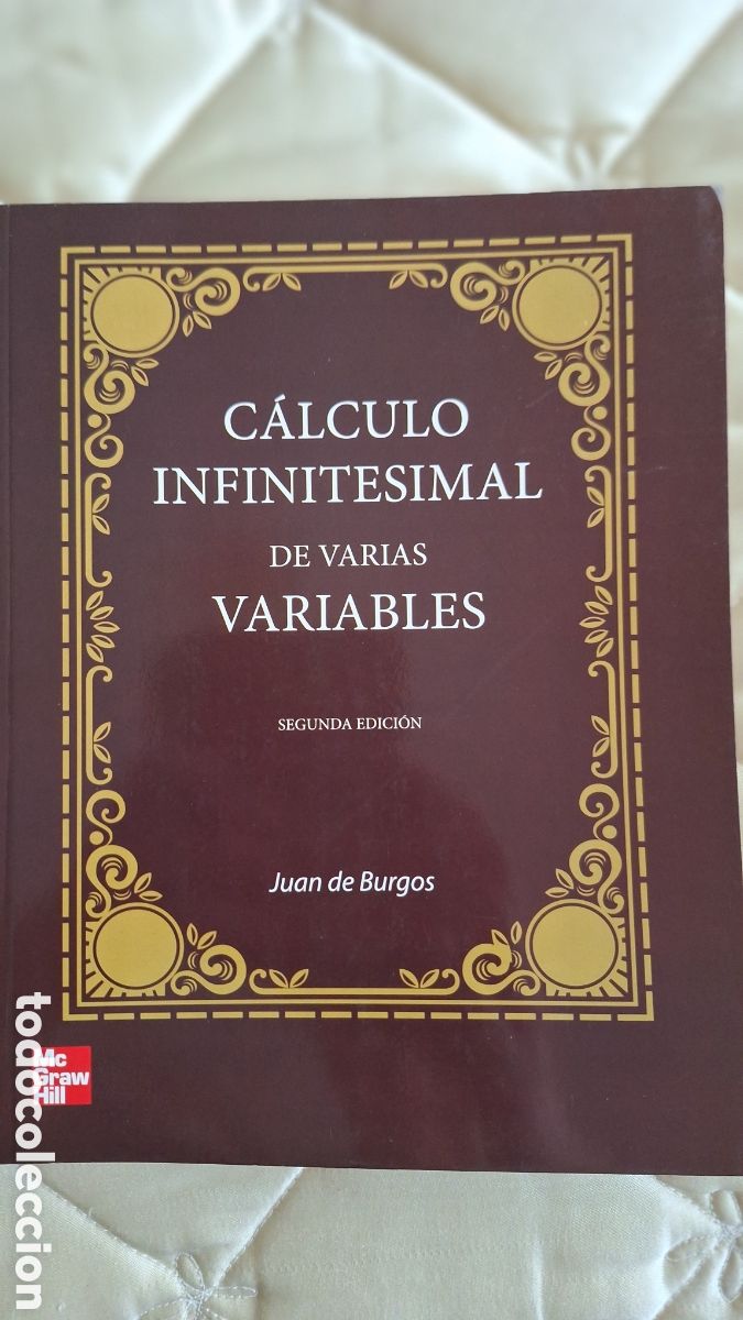 Libros de segunda mano de ciencias: C&aacute;lculo Infinitesimal de varias variables. Juan de Burgos Rom&aacute;n