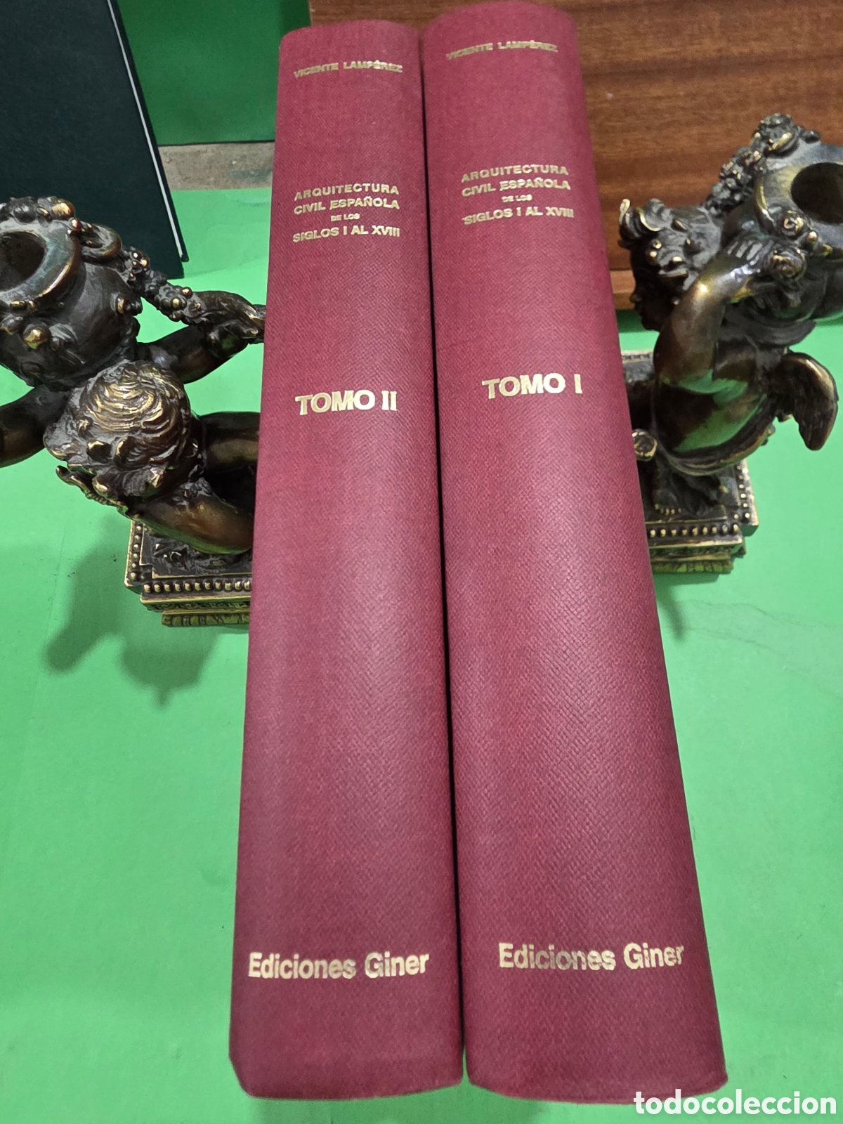 Libros de segunda mano de ciencias: &rdquo;&rdquo;ARQUITECTURA CIVIL ESPA&Ntilde;OLA DE LOS SIGLOS I AL XVIII&rdquo;&rdquo;...VICENTE LAMP&Eacute;REZ Y ROMEA...E. GINER..1993