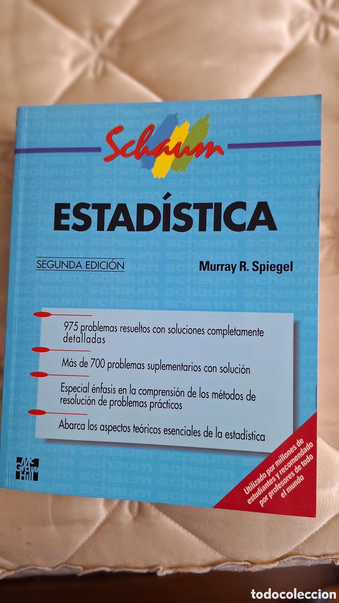 Libros de segunda mano de ciencias: Estad&iacute;stica. Murray R. Spiegel.