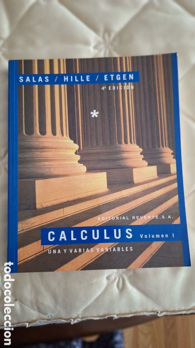 Libros de segunda mano de ciencias: C&aacute;lculus . Volumen 1. Salas Hille.