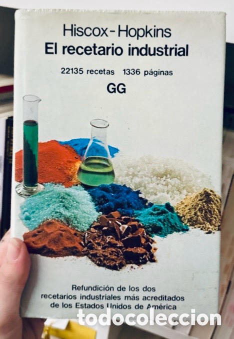 Libros de segunda mano de ciencias: Hiscox-Hopkins El recetario industrial.