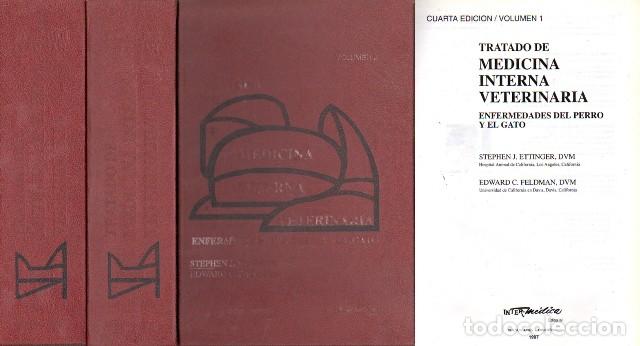 Libros de segunda mano: TRATADO DE MEDICINA INTERNA VETERINARIA ENFERMEDADES DEL PERRO Y EL GATO 2 TOMOS - A-VETER-213