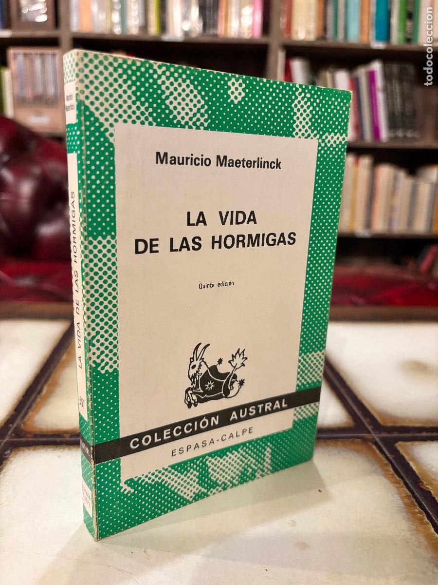 Second hand books: La vida de las hormigas. Mauricio Maeterlinck. PEDIDO M&Iacute;NIMO 5&euro;