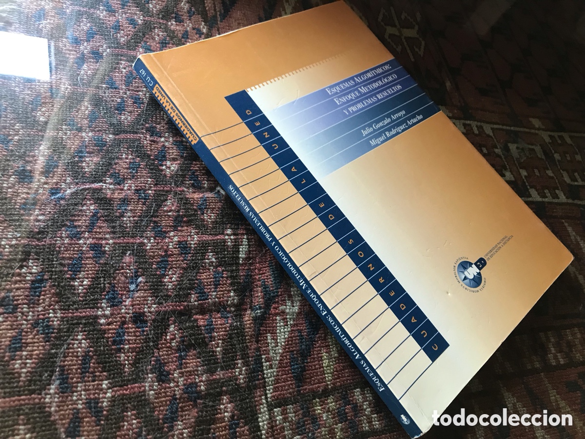 Libros de segunda mano de ciencias: Esquemas Algor&iacute;tmicos: enfoque metodol&oacute;gico y problemas resueltos. UNED