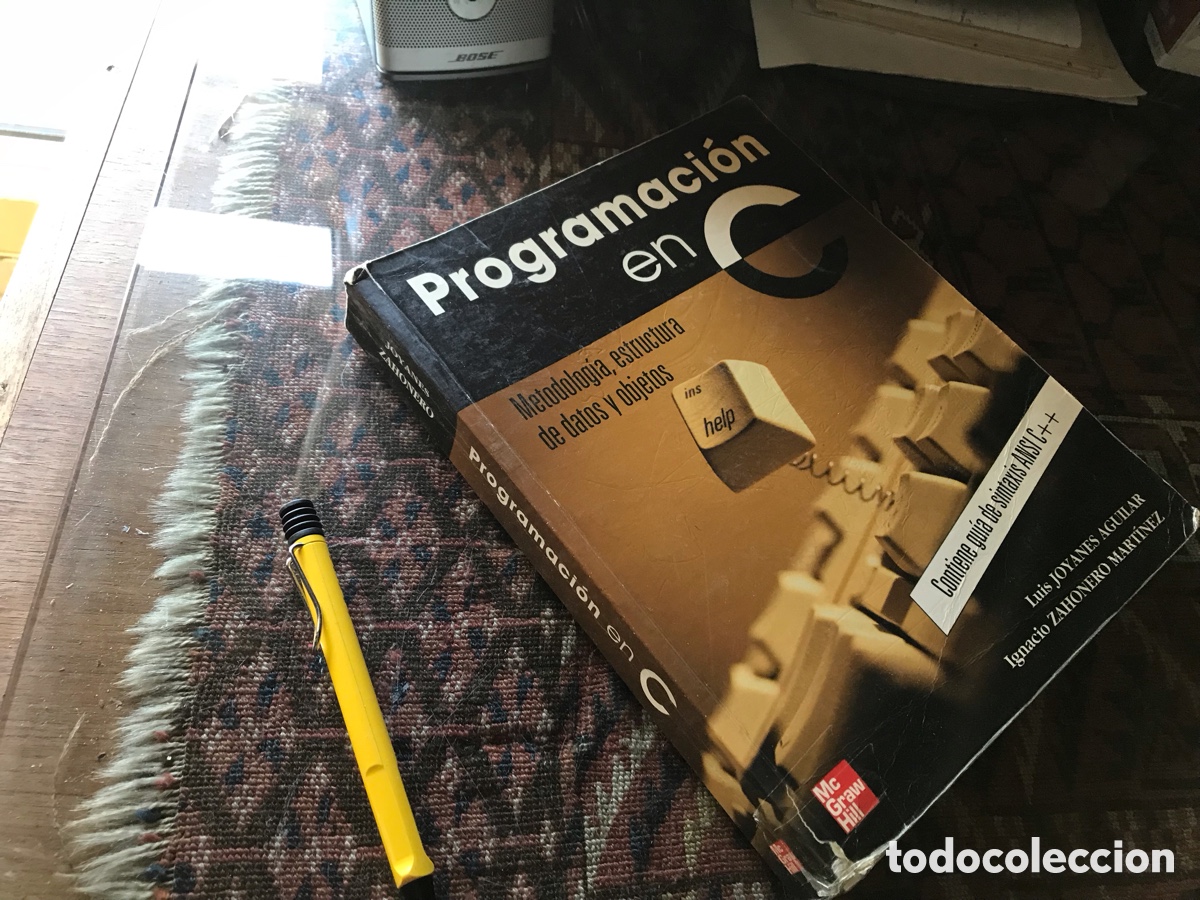 Libros de segunda mano de ciencias: Programaci&oacute;n en C. Metodolog&iacute;a, estructura de datos y objetos