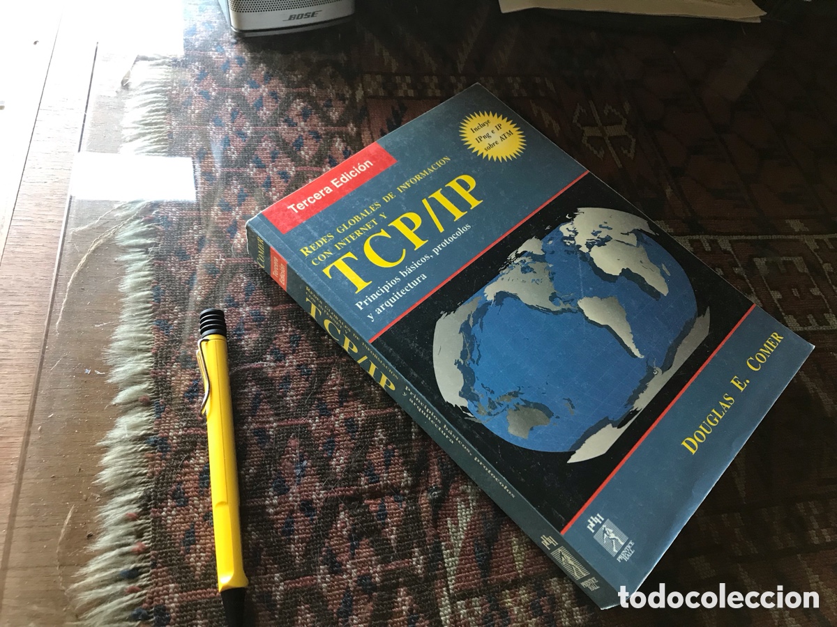 Libros de segunda mano de ciencias: Redes globales de informaci&oacute;n con Internet y TCP/IP. Douglas E. Comer. Prentice Hall