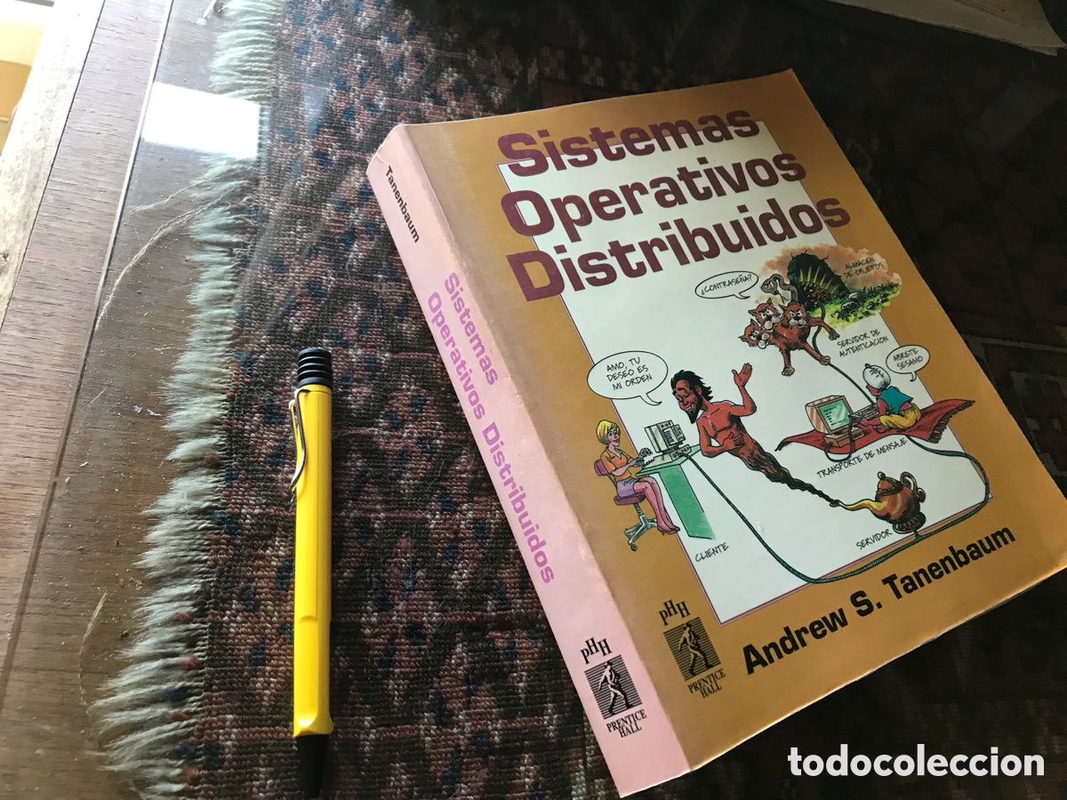 Libros de segunda mano de ciencias: Sistemas operativos distribuidos. Andrew S. Tanenbaum. Prentice Hall