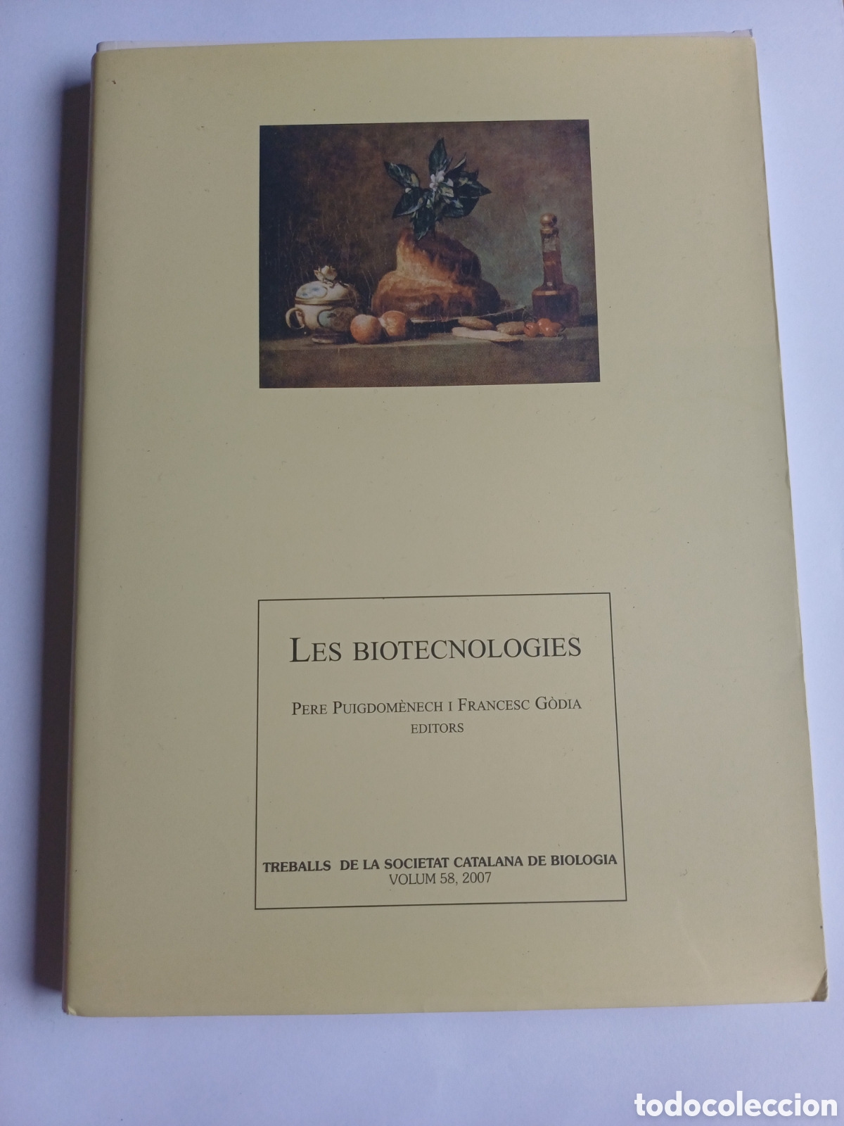 Libros de segunda mano: Les biotecnologies Societat Catalana Biologia Bioinformatica Bioenginyeria Nanobiotecnologia Genetic