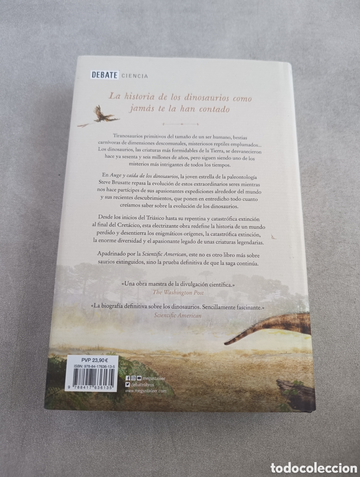 Libros de segunda mano: AUGE Y CA&Iacute;DA DE LOS DINOSAURIOS - Brusatte, Steve - Foto 4