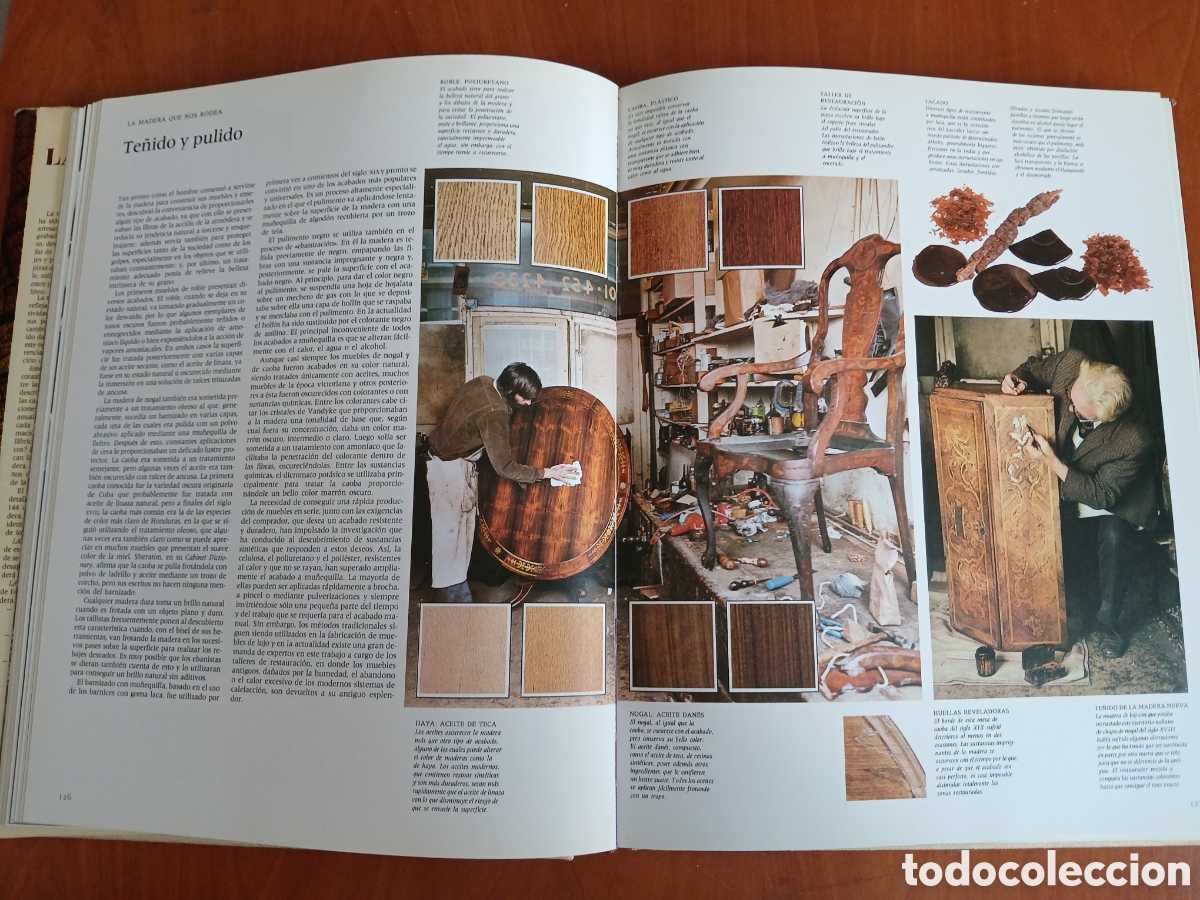 Libros de segunda mano: La Madera. Editorial Blume. - Foto 11