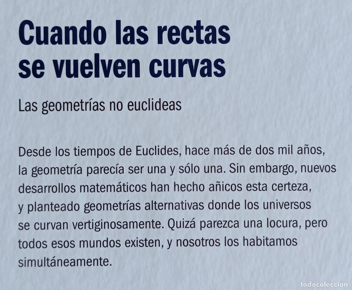 Libros de segunda mano de ciencias: CUANDO LAS RECTAS SE VUELVEN CURVAS - JOAN GOMEZ - Foto 2