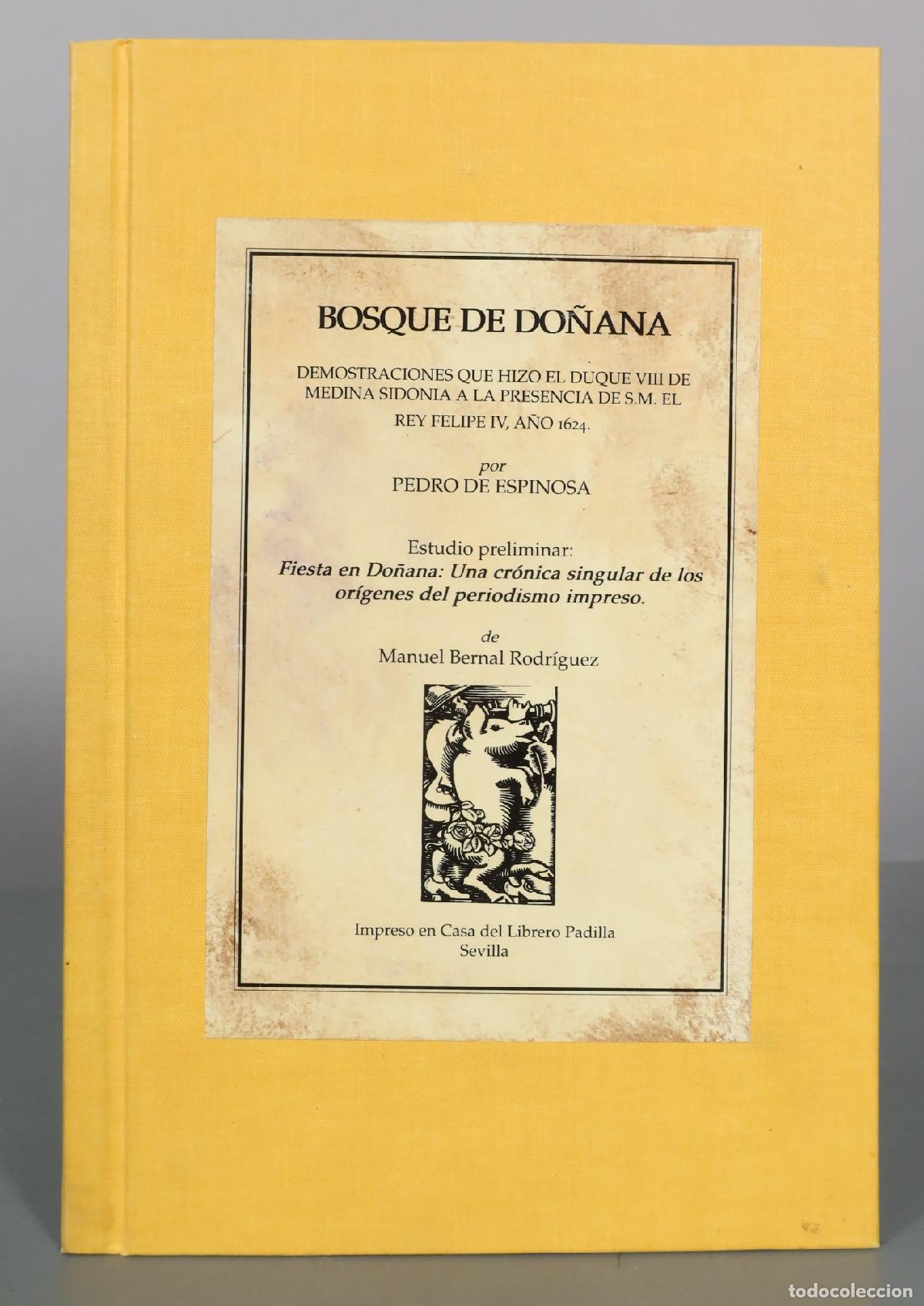 Libros de segunda mano: Bosque de Do&ntilde;ana - Pedro de Espinosa - Casa del Librero Padilla