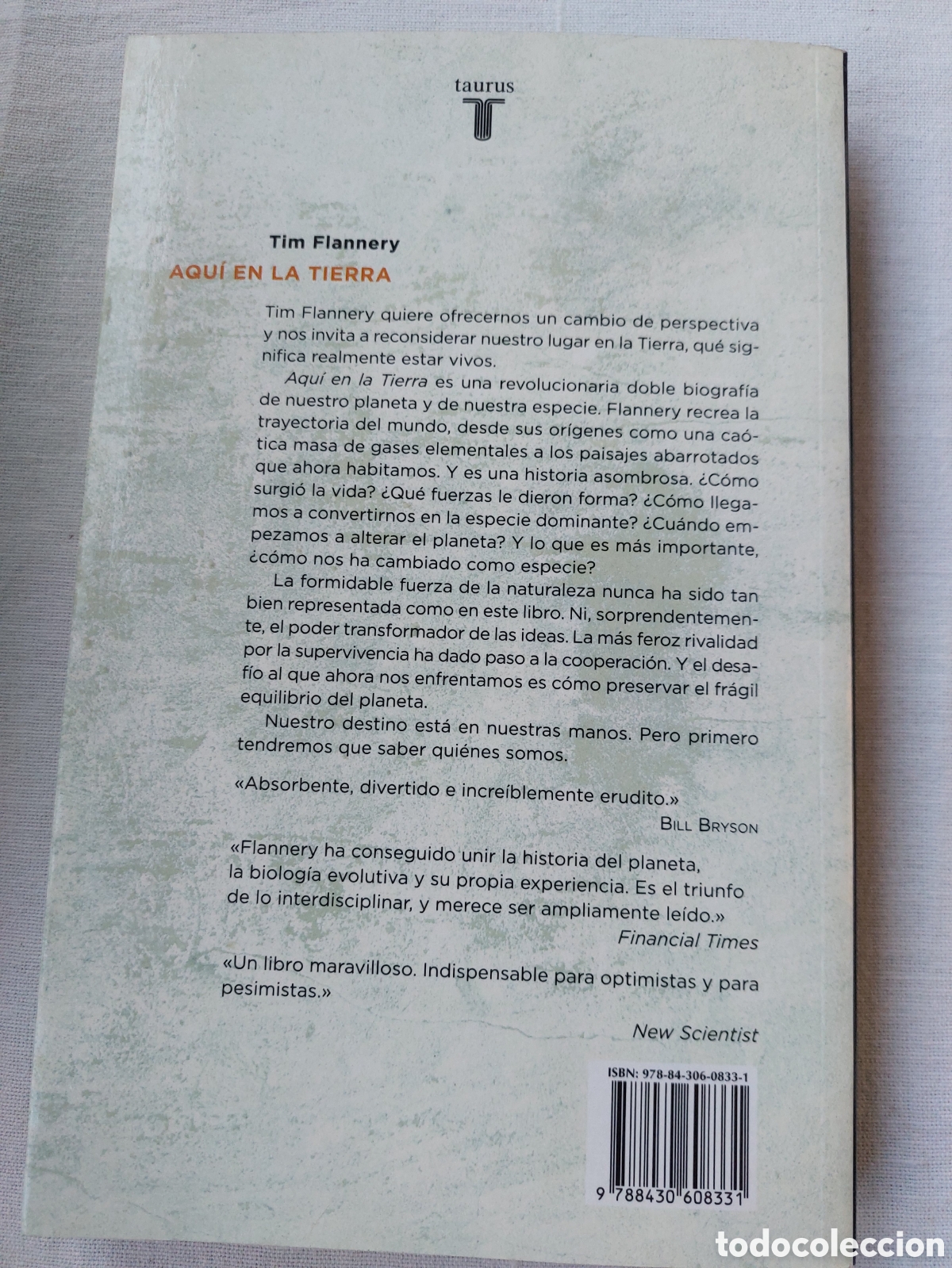 Libros de segunda mano: Aqu&iacute; en la tierra. Tim Flannery - Foto 11