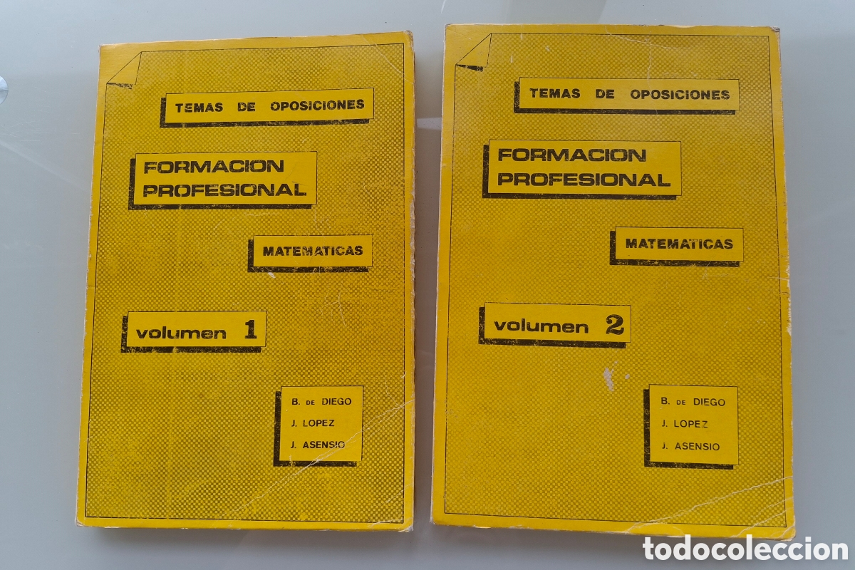 Libros de segunda mano de ciencias: ANTIGUO TEMARIO DE OPOSICIONES A PROFESOR DE MATEM&Aacute;TICAS EN FP, A&Ntilde;OS 70-80