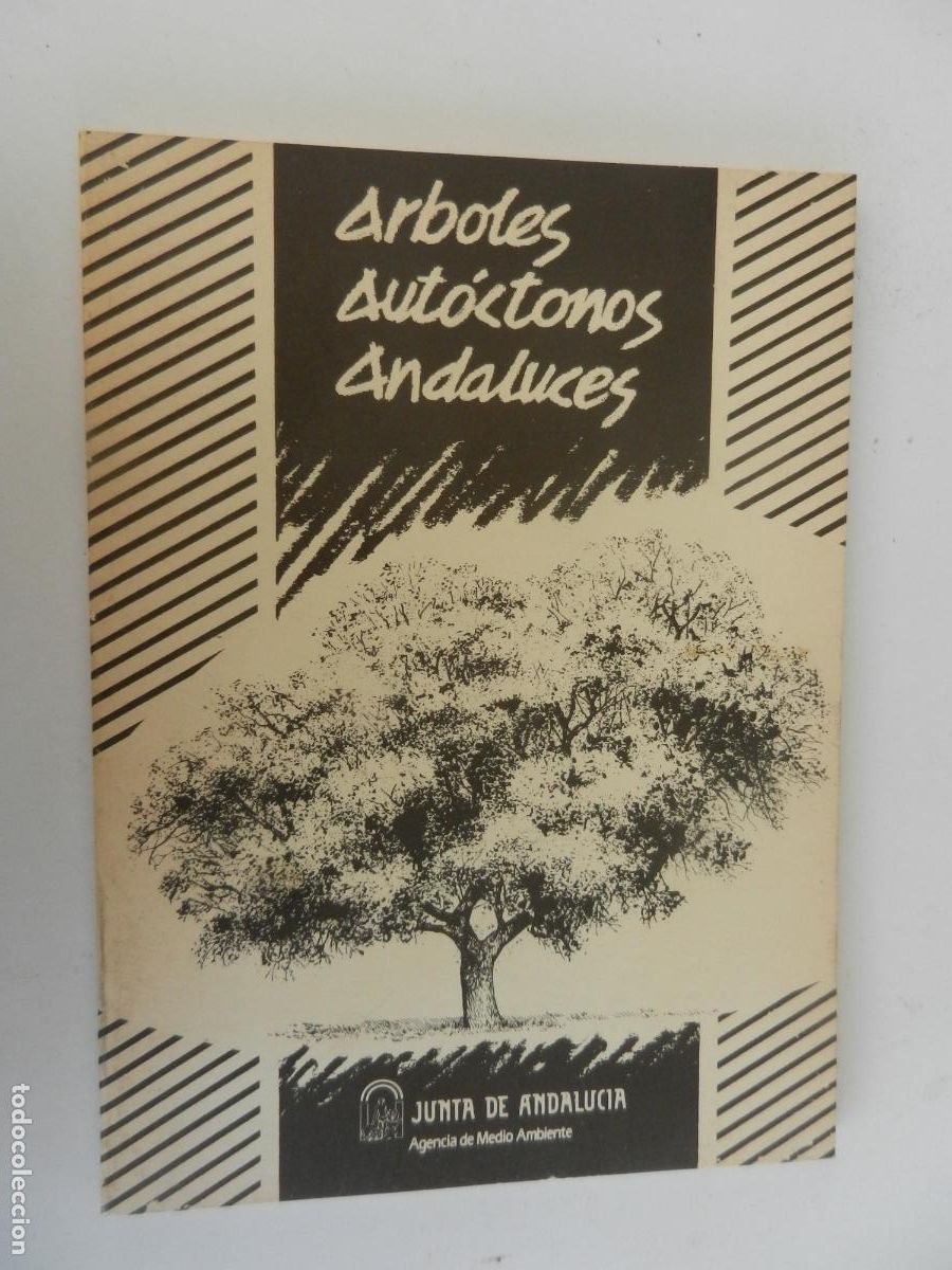 Libros de segunda mano: ARBOLES AUT&Oacute;CTONOS ANDALUCES - JUNTA DE ANDALUCIA - AGE. MEDIO AMBIENTE 1988