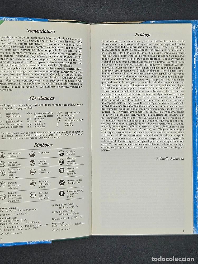 Libros de segunda mano: Gu&iacute;a de las Mariposas - Foto 2