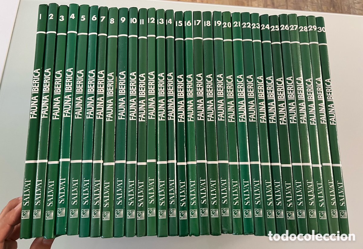 Libros de segunda mano: Fauna Ib&eacute;rica. El hombre y la tierra F&eacute;lix Rodr&iacute;guez de la Fuente. 30 tomos (obra completa) Salvat