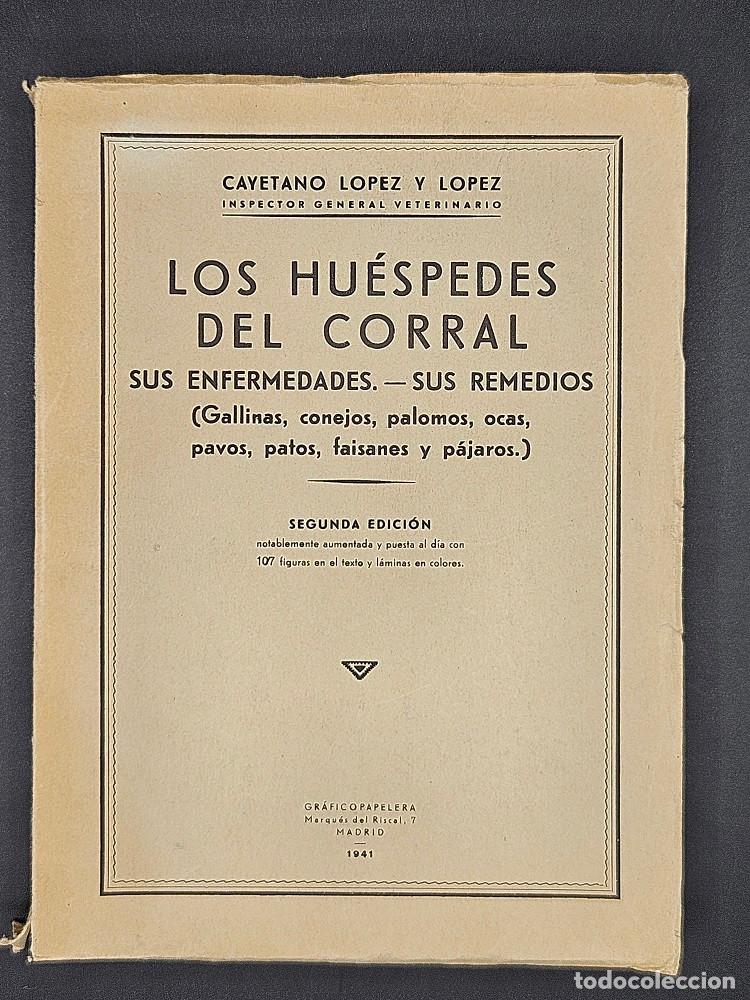 Libros de segunda mano: Los Hu&eacute;spedes del Corral - Sus enfermedades - Sus remedios