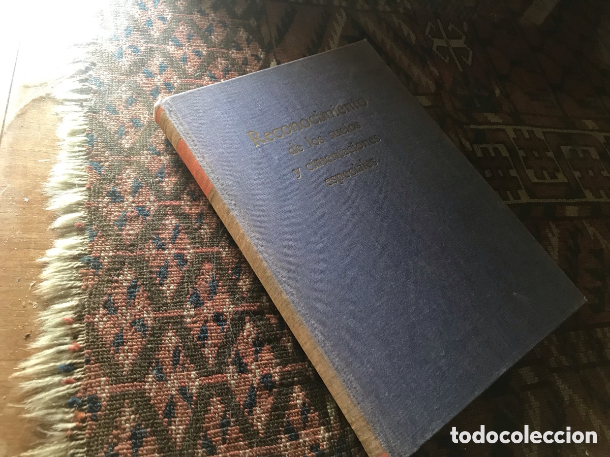 Libros de segunda mano: Reconocimiento de los suelos y cimentaciones especiales. Henri Cambefort. Omega