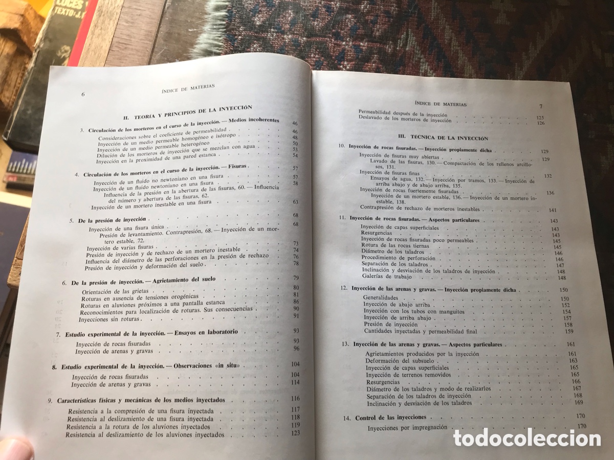 Libros de segunda mano: Inyecci&oacute;n de suelos. Henri Cambefort. Ediciones Omega - Foto 3