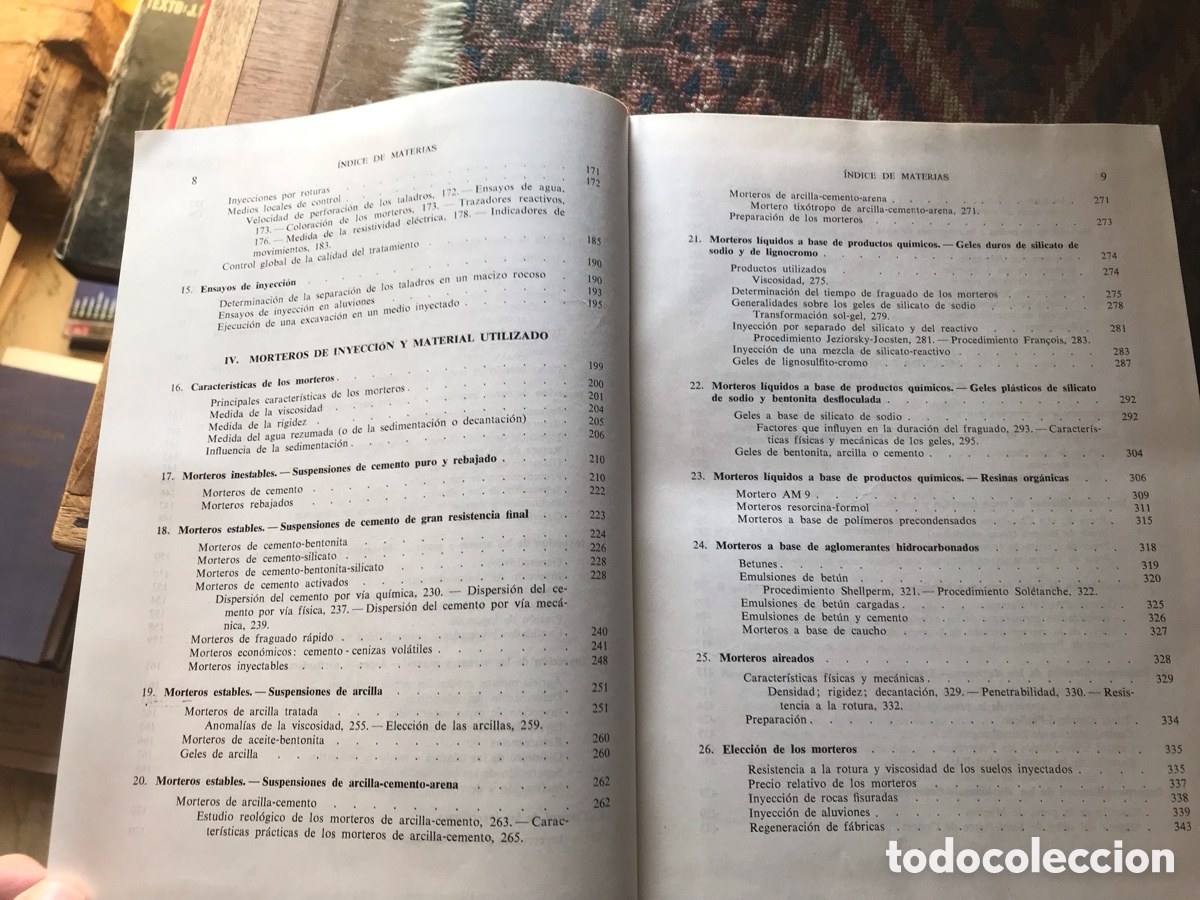 Libros de segunda mano: Inyecci&oacute;n de suelos. Henri Cambefort. Ediciones Omega - Foto 4