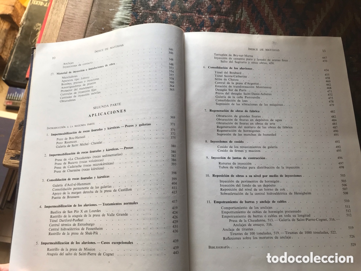 Libros de segunda mano: Inyecci&oacute;n de suelos. Henri Cambefort. Ediciones Omega - Foto 5