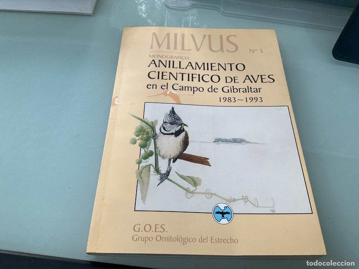 Libros de segunda mano: Milvus-GOES. Boletin Ornitologico num. 5: Anillamiento Cientifico de Aves en el Campo de Gibraltar 1