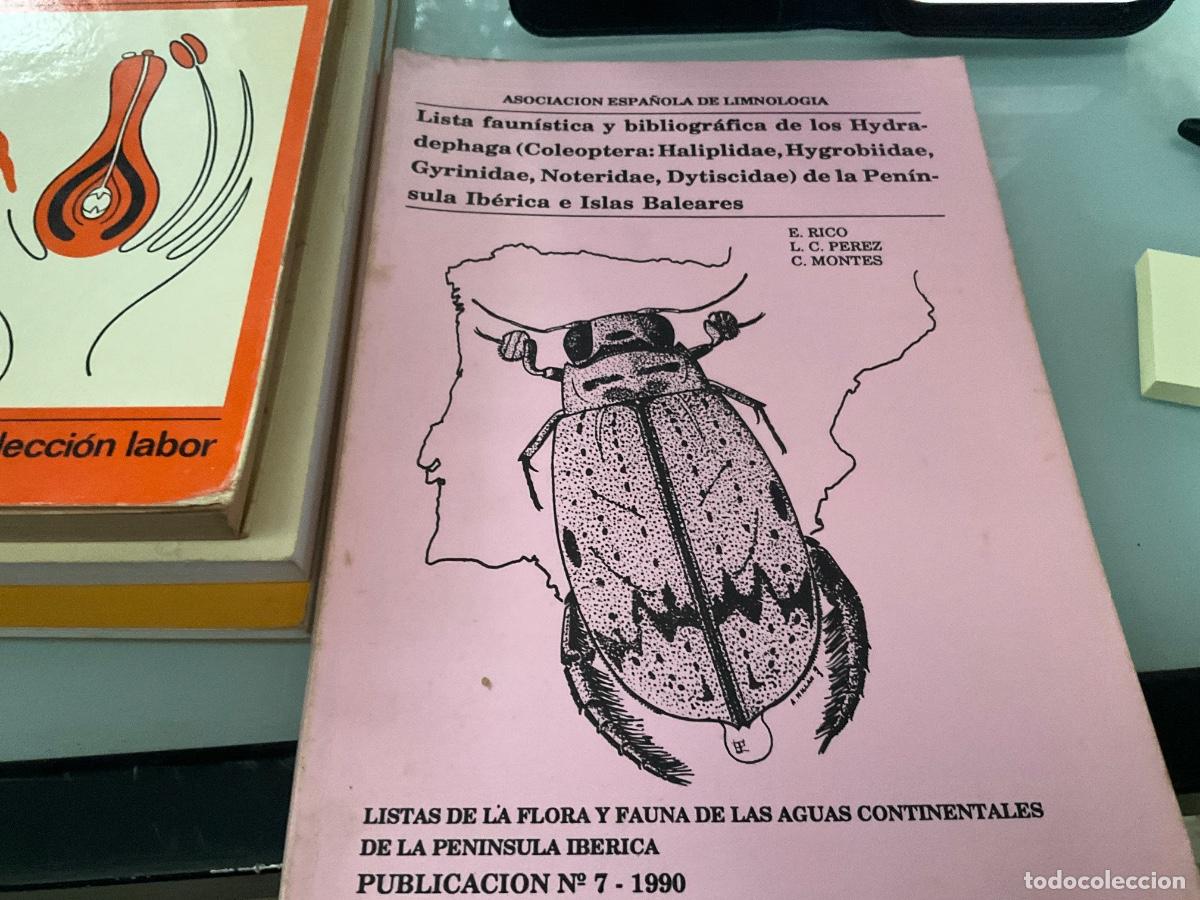 Second hand books: La lista faun&iacute;stica y bibliogr&aacute;fica de los hydradephaga etc la Pen&iacute;nsula Ib&eacute;rica