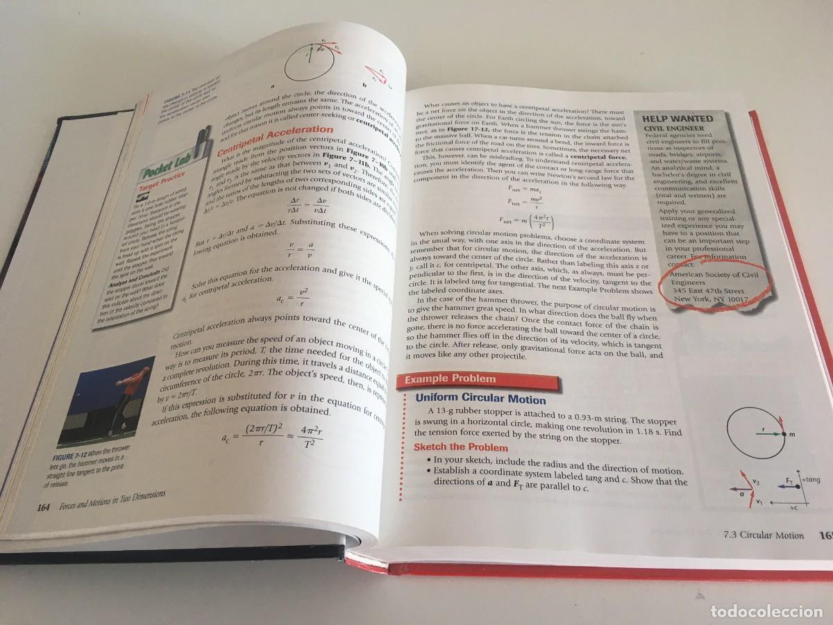 Libros de segunda mano de ciencias: PHYSICS. PRINCIPLES AND PROBLEMS. PAUL W. ZITZEWITZ - McGRAW-HILL 1999 [ENGLISH] - Foto 4