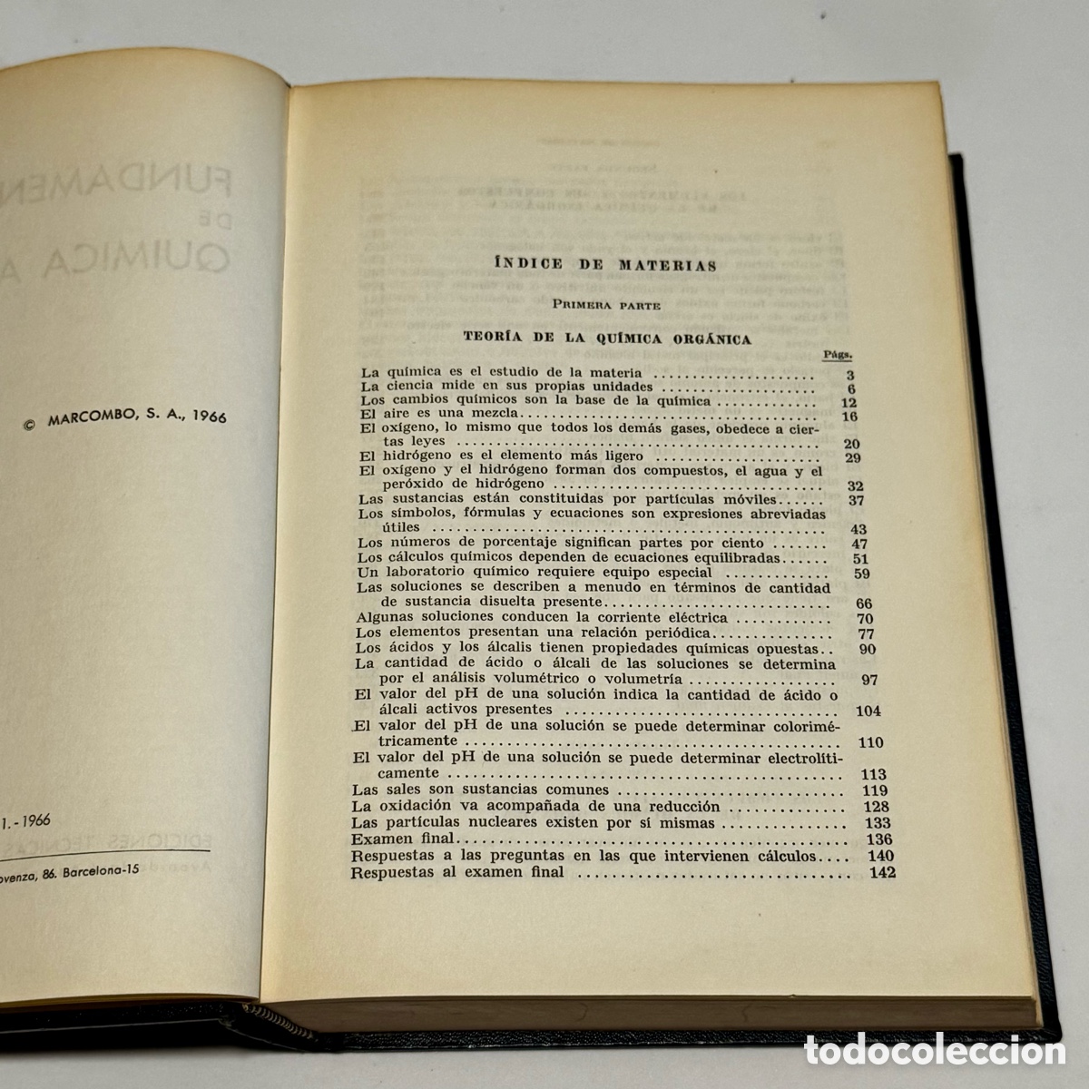 Libros de segunda mano de ciencias: Fundamentos de Qu&iacute;mica Aplicada (1966) - Foto 5