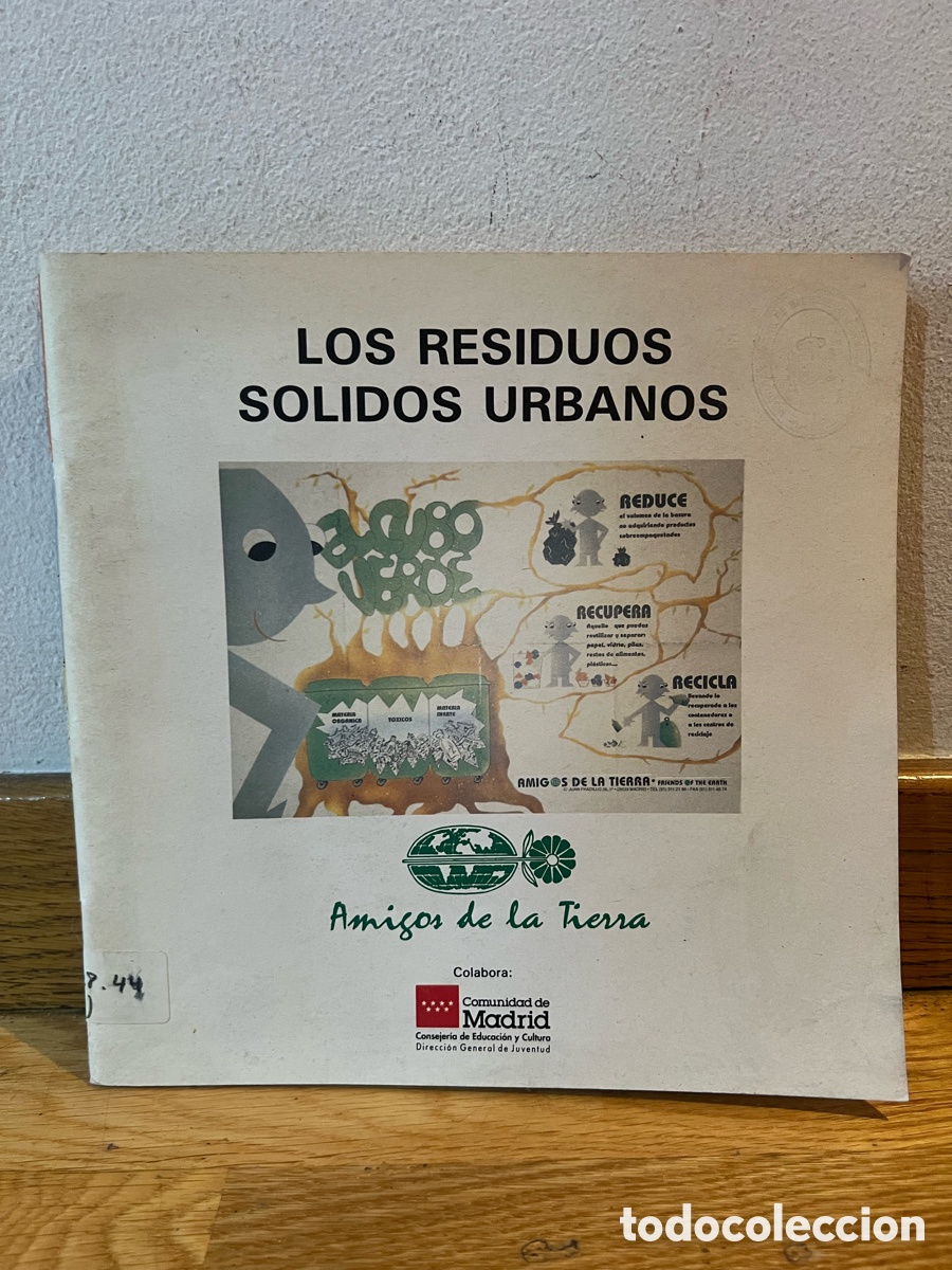 Libros de segunda mano: LOS RESIDUOS SOLIDOS URBANOS Amigos solidarios colabora con la Comunidad de Madrid