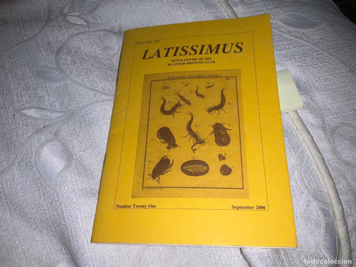 Libros de segunda mano: Latissimus balfour browne club 2006