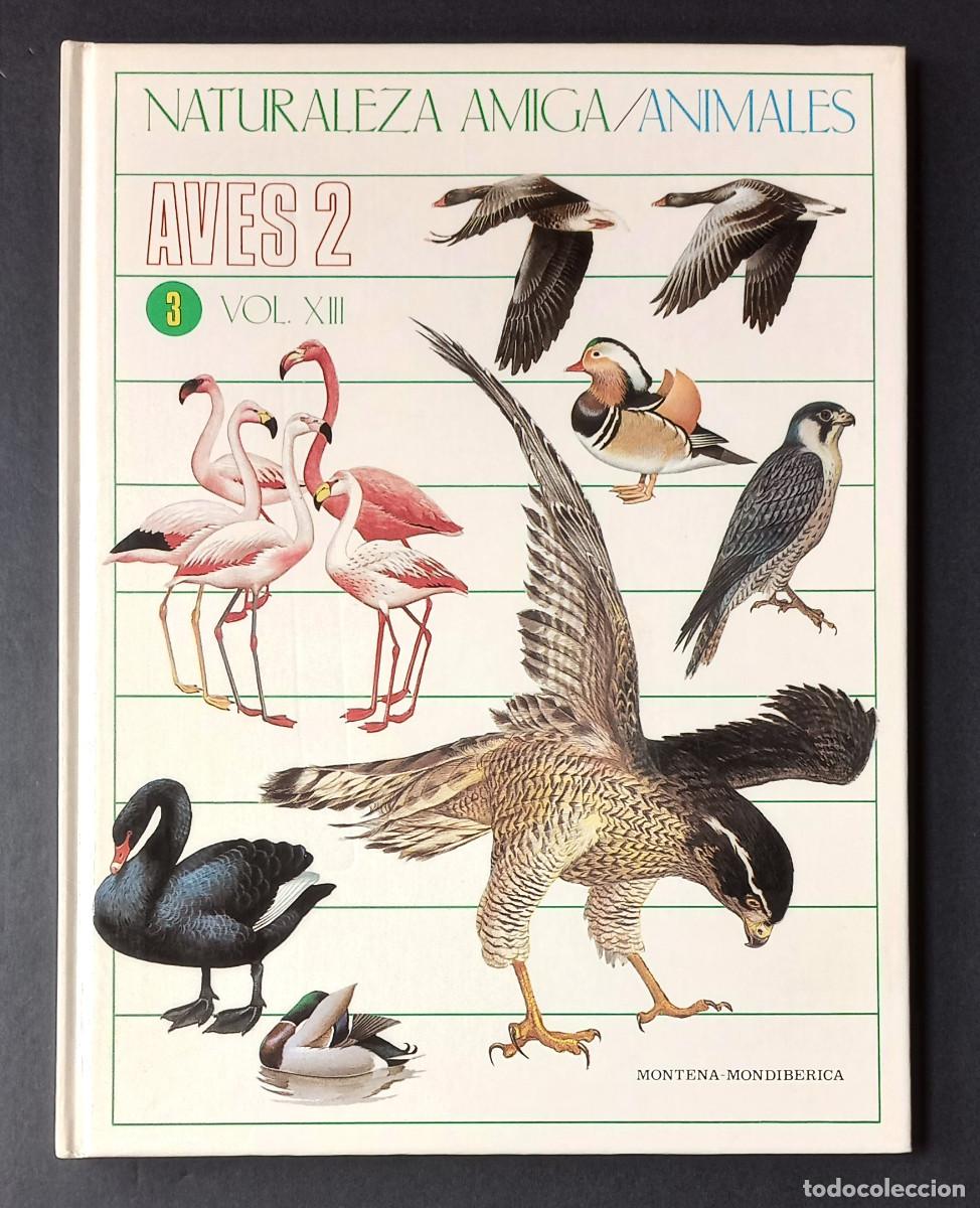 Libros de segunda mano: NATURALEZA AMIGA/ANIMALES AVES 2 VOL. XIII - MONTENA-MONDIB&Eacute;RICA, 1985