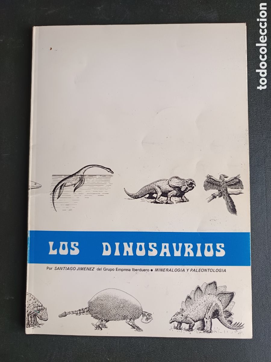 Libros de segunda mano: JIM&Eacute;NEZ, Santiago. Los dinosaurios. Iberduero, Grupo Empresa, Secci&oacute;n de Mineralog&iacute;a y Paleontolog&iacute;a