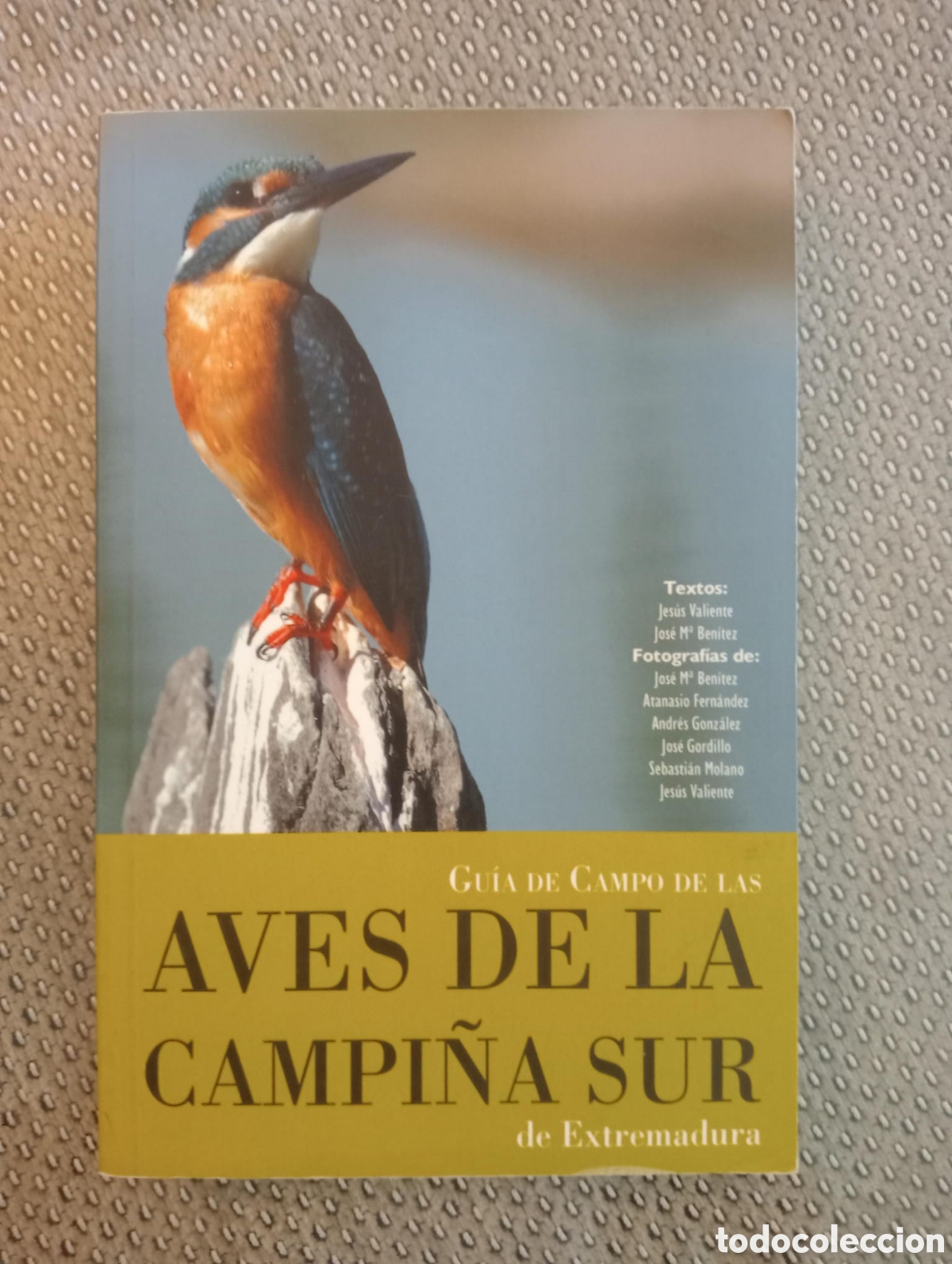 Libros de segunda mano: GUIA DE CAMPO DE LAS AVES DE LA CAMPI&Ntilde;A SUR DE EXTREMADURA. VALIENTE, JESUS; BENITEZ, JOSE