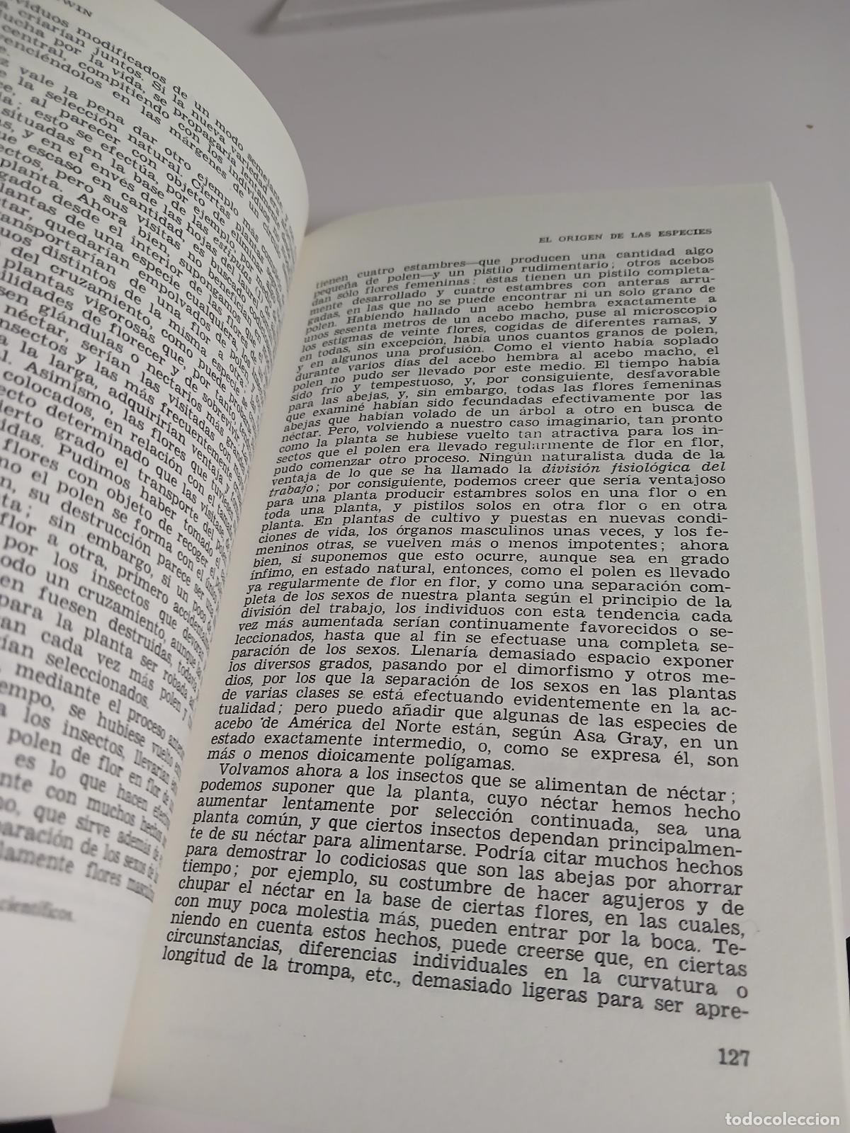 Libros de segunda mano: El origen de las especies - Charles Darwin - Foto 4