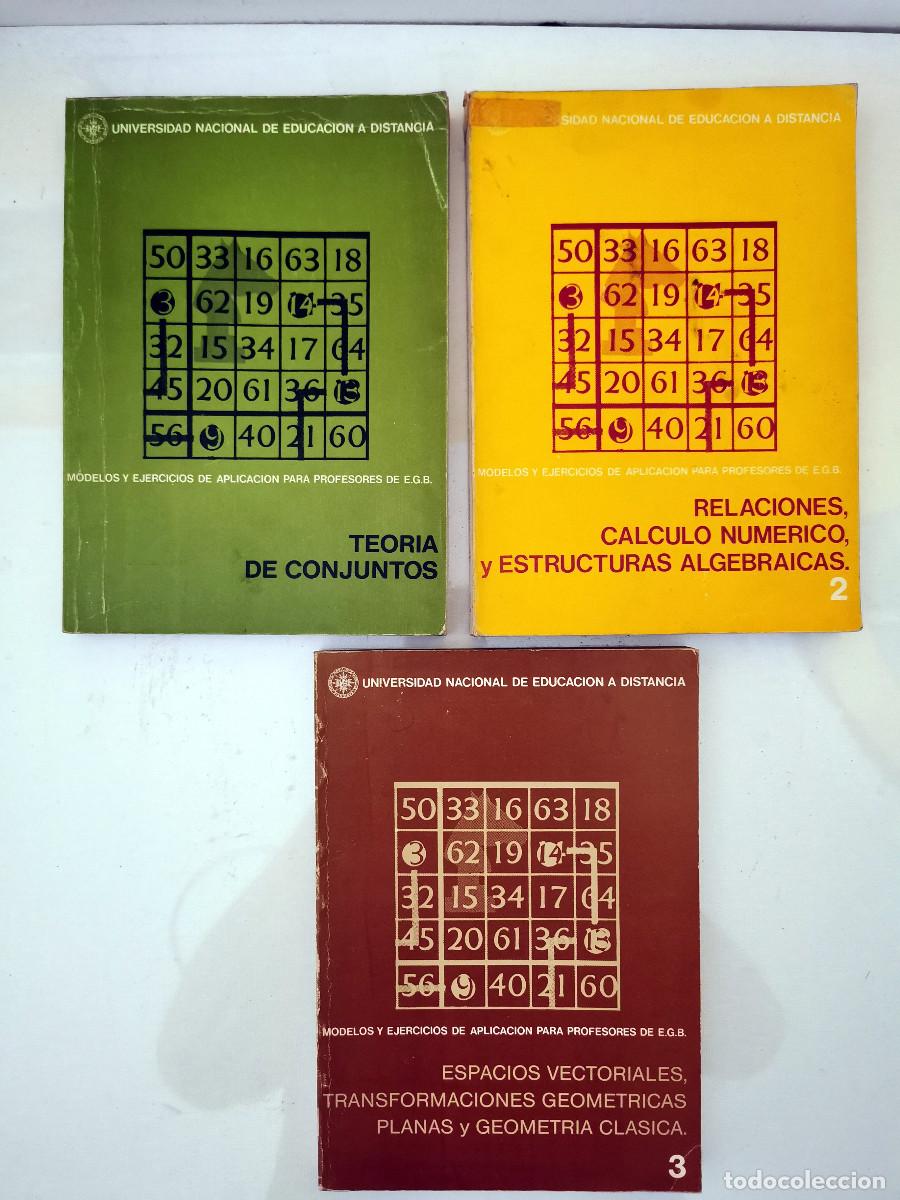 Libros de segunda mano de ciencias: Modelos y ejercicios de aplicaci&oacute;n para profesores EGB Teor&iacute;a conjuntos C&aacute;lculo Geometr&iacute;a &Aacute;lgebra