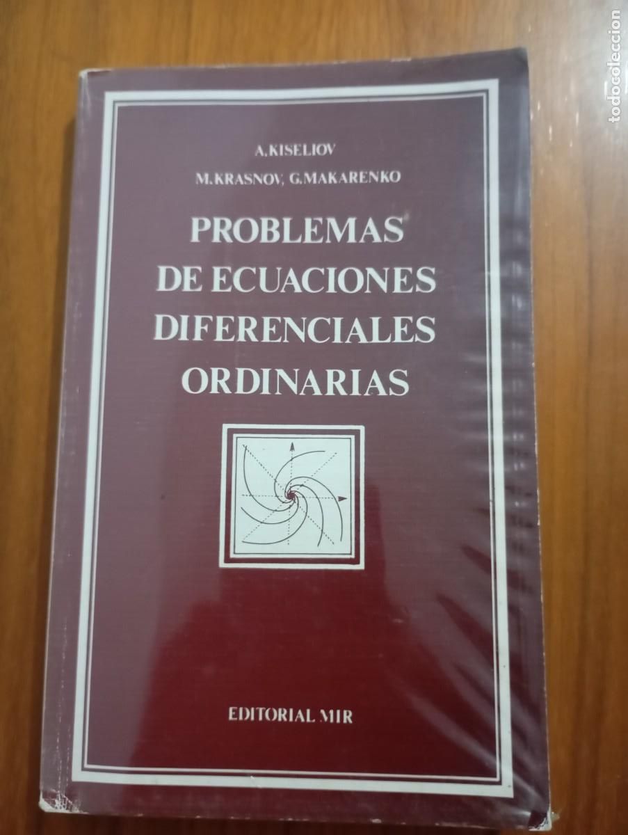 Libros de segunda mano de ciencias: PROBLEMAS DE ECUACIONES DIFERENCIALES ORDINARIAS. A. KISELIOV Y OTROS
