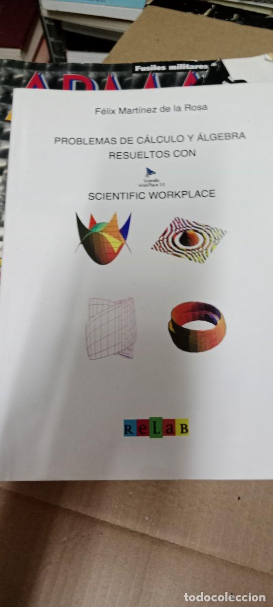 Libros de segunda mano de ciencias: PROBLEMAS DE CALCULO Y ALGEBRA RESUELTOS CON SCIENTIFIC WORKPLACE CU-08