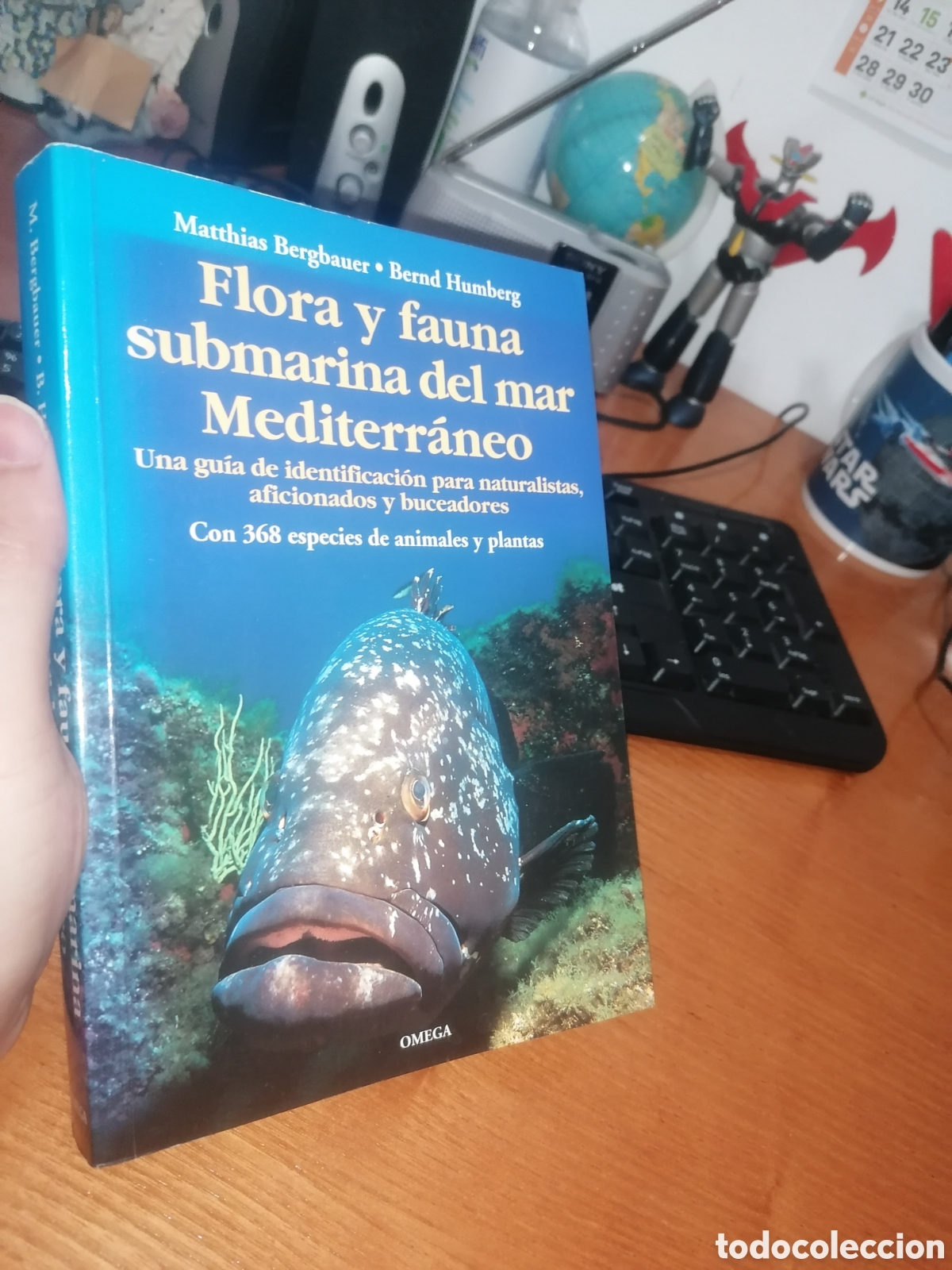 Libros de segunda mano: Libro: FLORA Y FAUNA SUBMARINA DEL MAR MEDITERR&Aacute;NEO