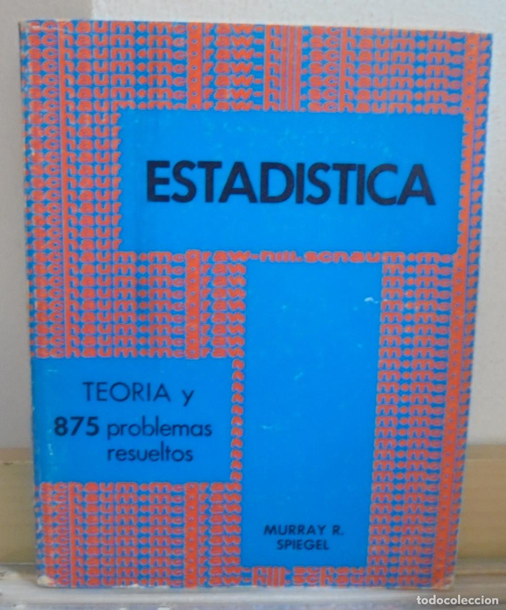 Libros de segunda mano de ciencias: Estadistica. Murray R. Spiegel