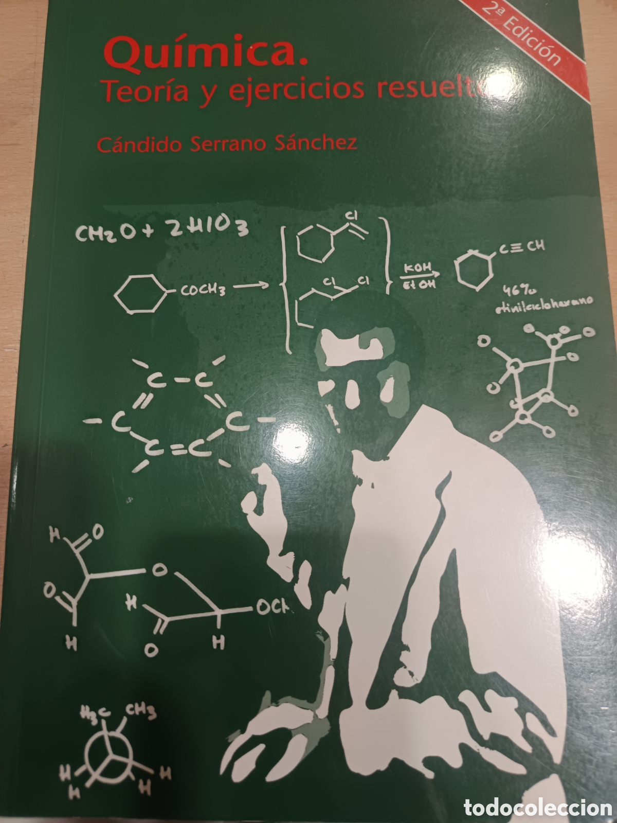 Libros de segunda mano de ciencias: Qu&iacute;mica. Teor&iacute;a y ejercicios resueltos. C&aacute;ndido Serrano