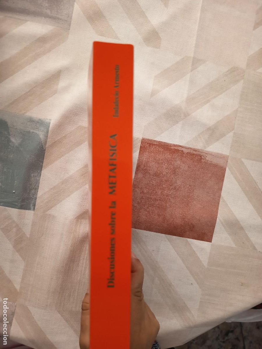 Libros de segunda mano de ciencias: Discusiones sobre la metaf&iacute;sica. Indalecio Armesto. 1993. R&uacute;stica. - Foto 2