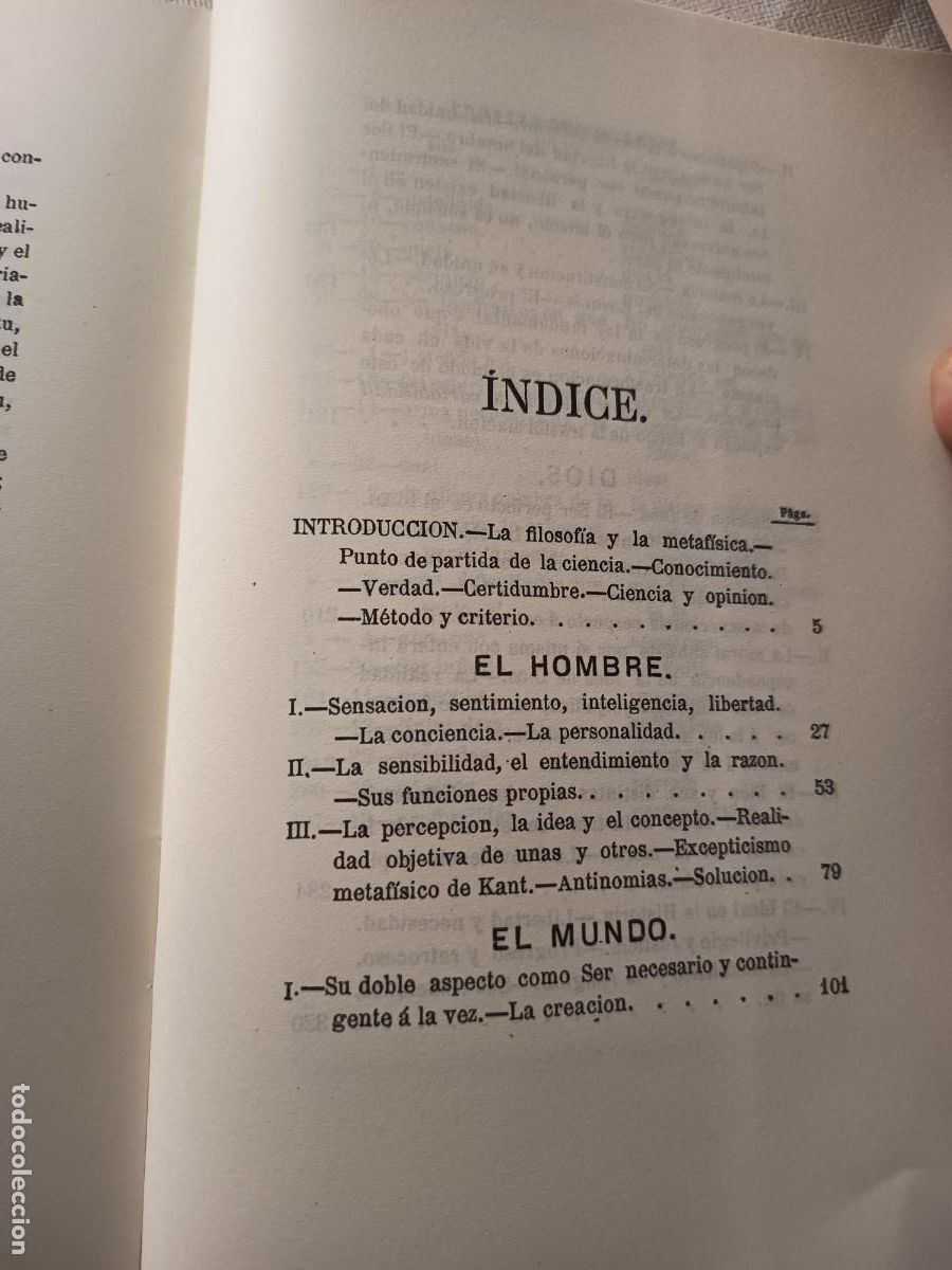 Libros de segunda mano de ciencias: Discusiones sobre la metaf&iacute;sica. Indalecio Armesto. 1993. R&uacute;stica. - Foto 4