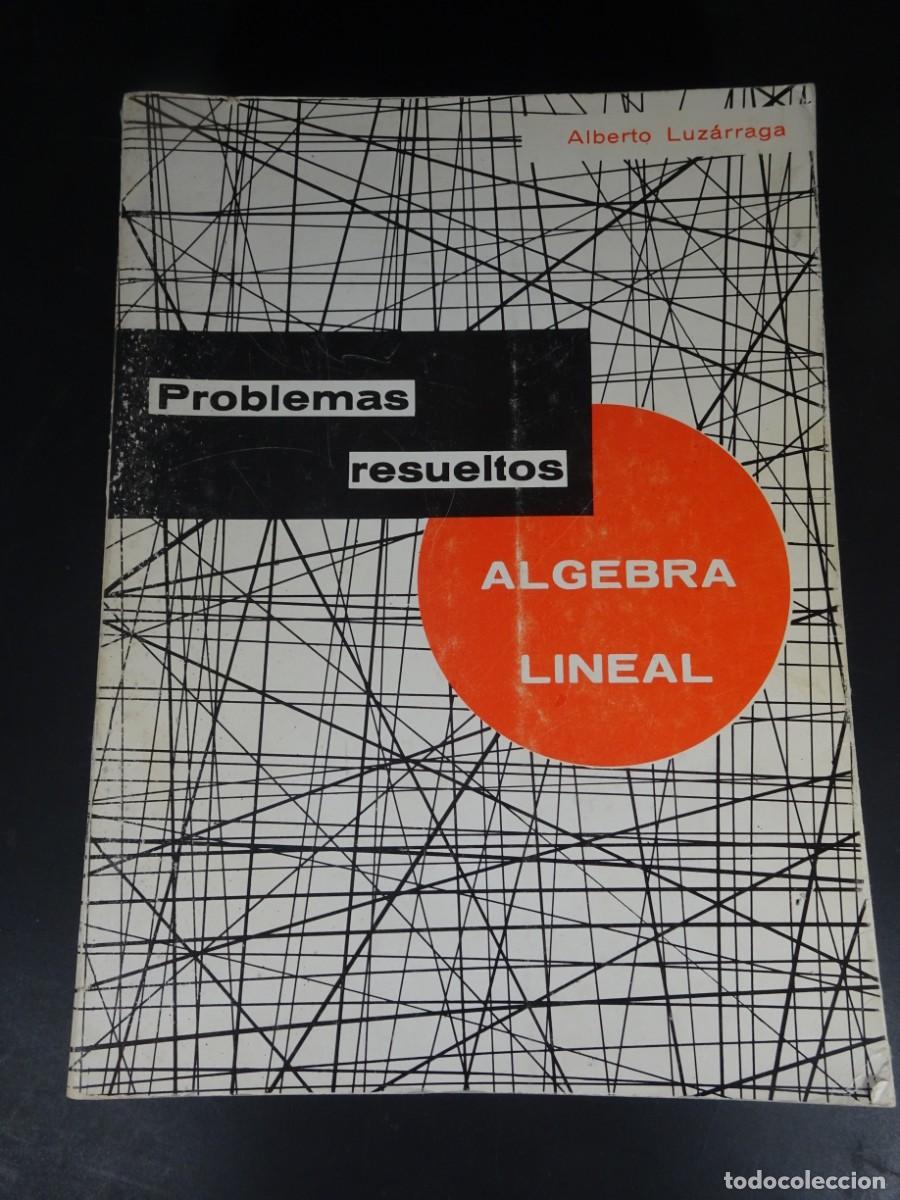 Libri di seconda mano: PROBLEMAS RESUELTOS, ALGEBRA LINEAL , ALBERTO LUZ&Aacute;RRAGA, VER FOTOS