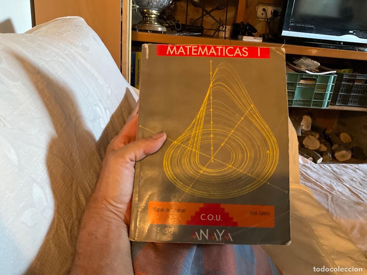 Libros de segunda mano de ciencias: Matem&aacute;ticas COU por Miguel de Guzm&aacute;n y Jos&eacute; Colera de Ed. Anaya en Madrid 1992