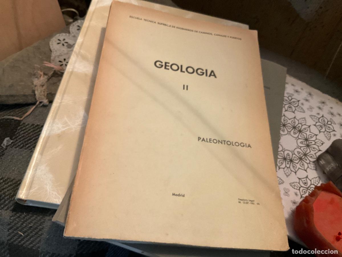 Libros de segunda mano: GEOLOGIA II. PALEONTOLOGIA - CLEMENTE SAENZ GARCIA 1963 revisado de 1932