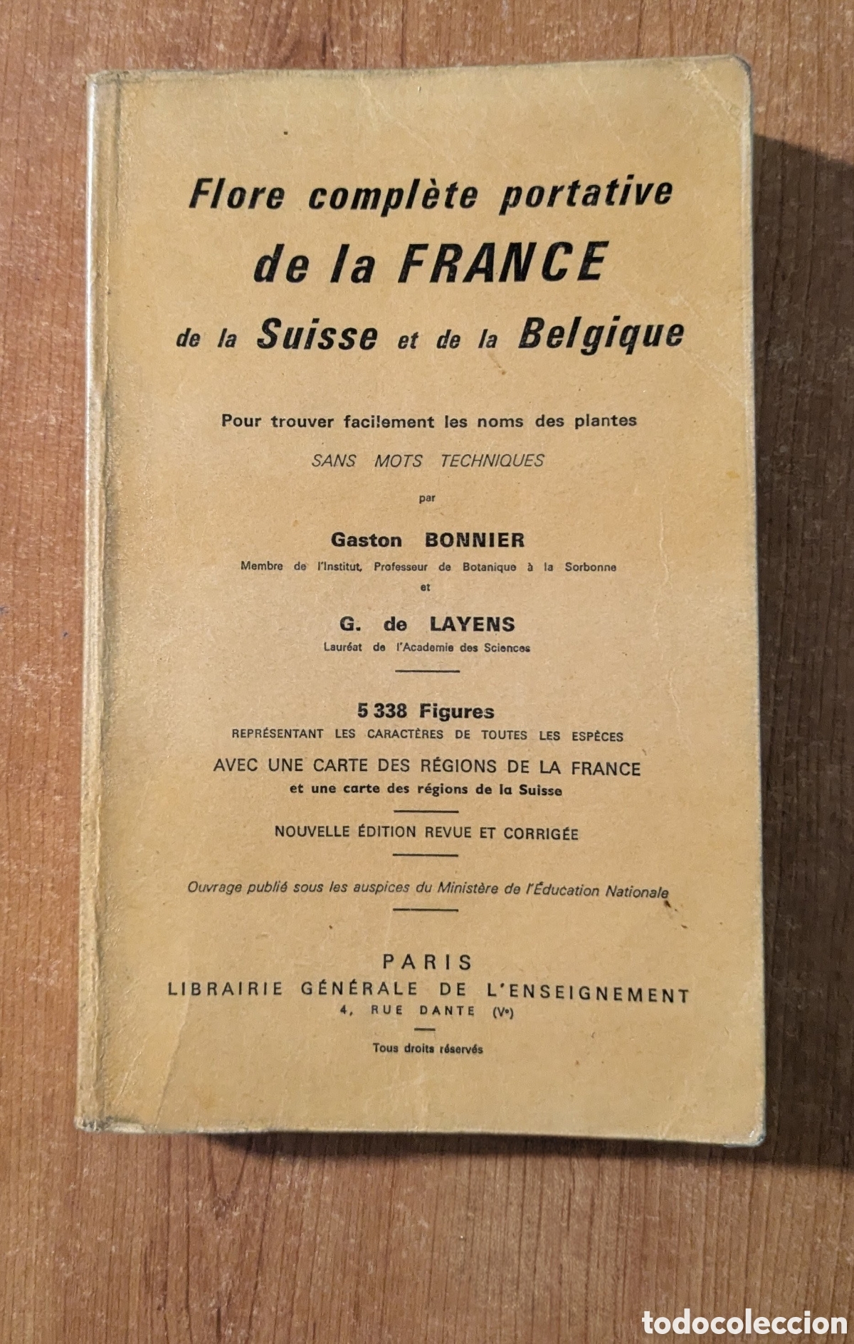 Libros de segunda mano: Flore compl&egrave;te portative de la France, de la Suisse et de la Belgique.LIBRAIRIE G&Eacute;N&Eacute;RALE L'ENSEIG