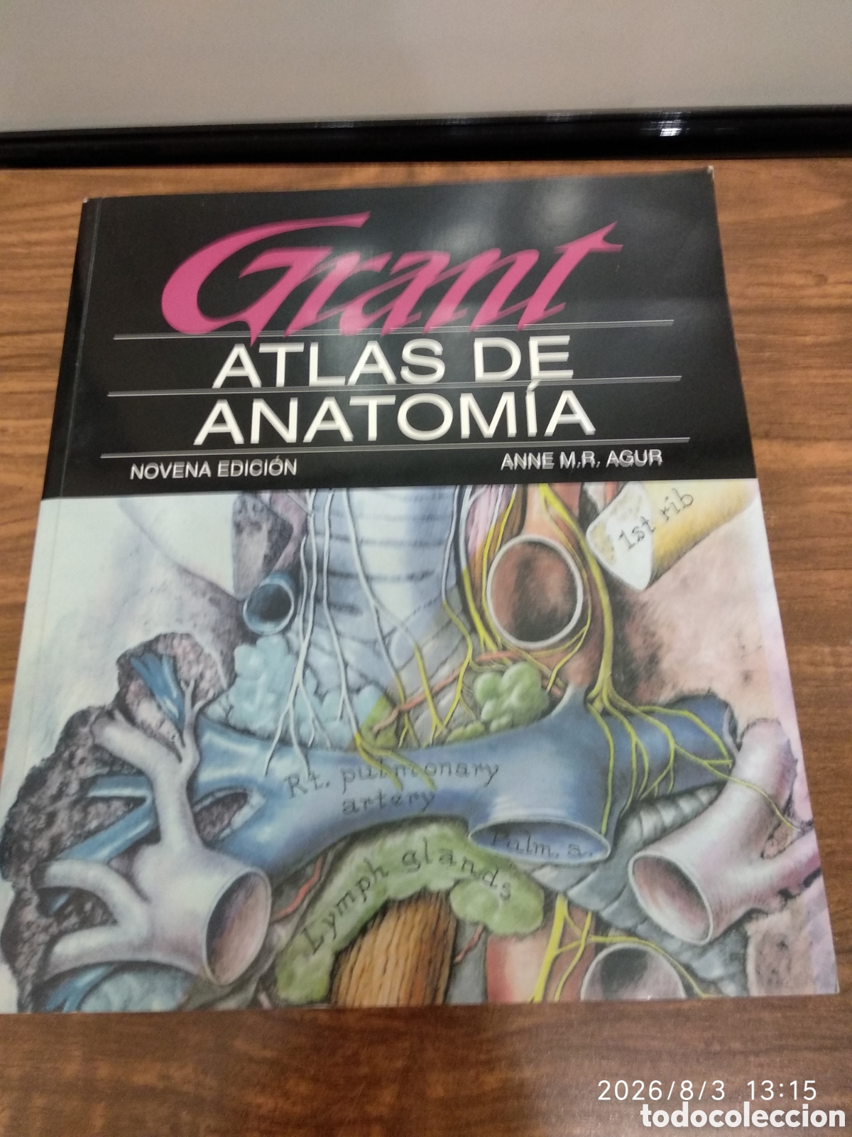 Libros de segunda mano de ciencias: Atlas de anatom&iacute;a de Grant(novena edici&oacute;n) - Foto 2