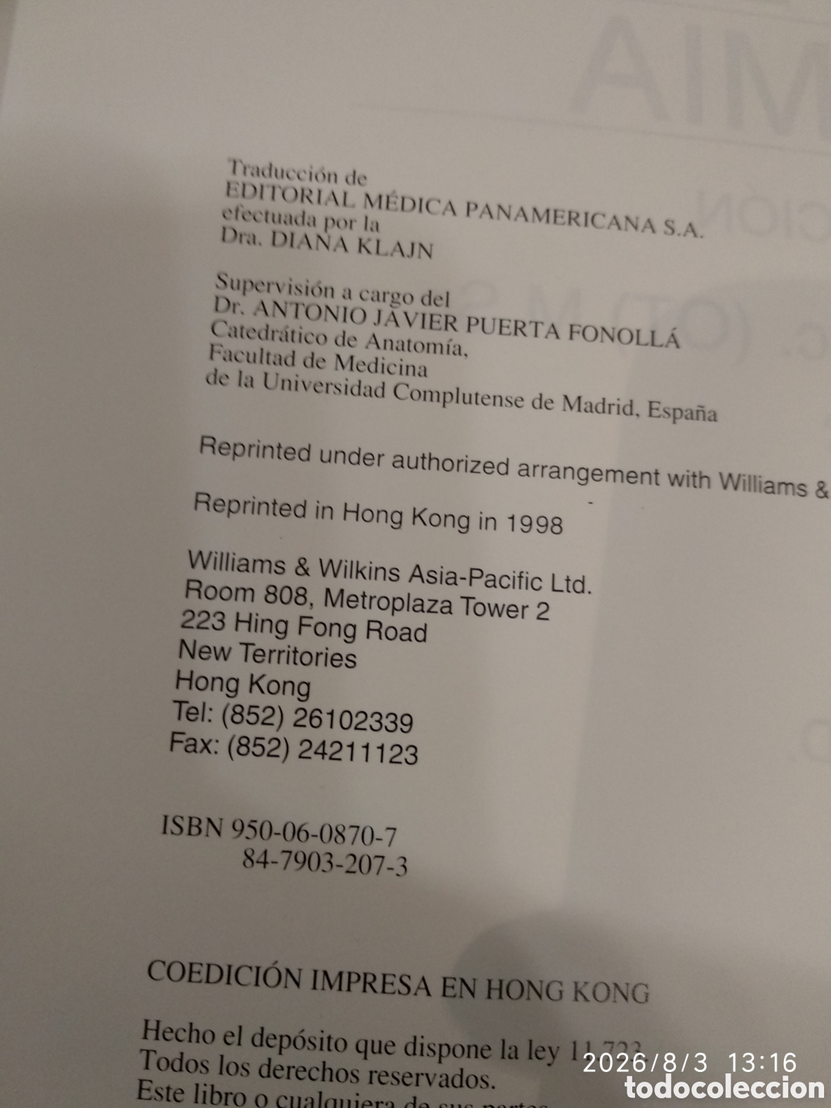 Libros de segunda mano de ciencias: Atlas de anatom&iacute;a de Grant(novena edici&oacute;n) - Foto 12